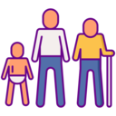 man,people,old man,baby,kid,age,aging,middle age,age range